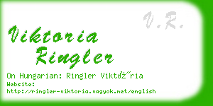viktoria ringler business card